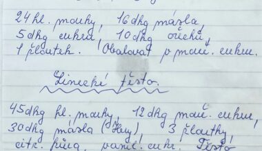 Cukroví z 80. a 90. let i recept na bábovičky od babičky